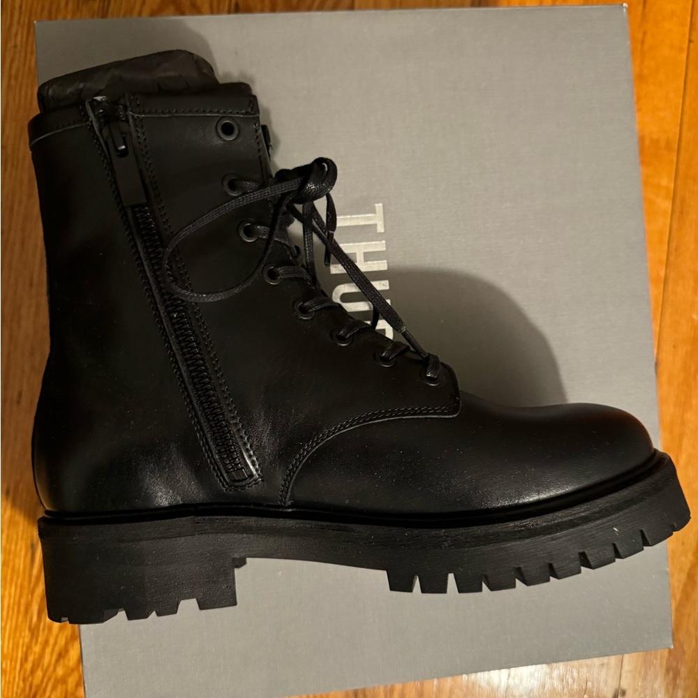 Thursday Boot Company Black Combat Boots Size 8 Brand New Unworn - Picture 5 of 5
